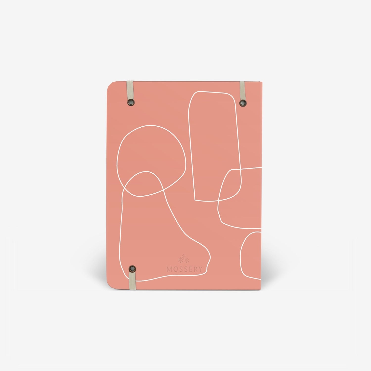 Pink Clay Wirebound Notebook