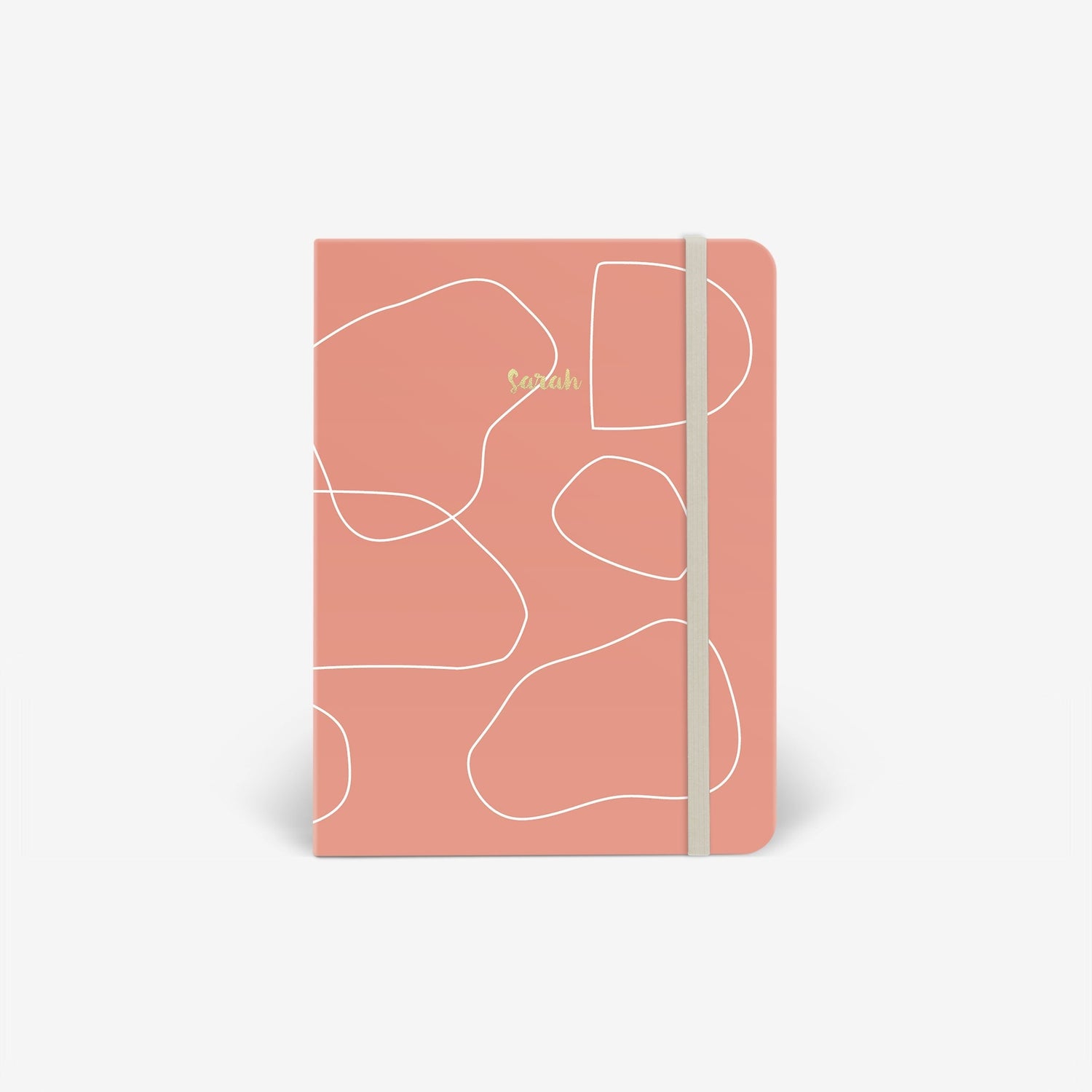 Pink Clay Wirebound Notebook