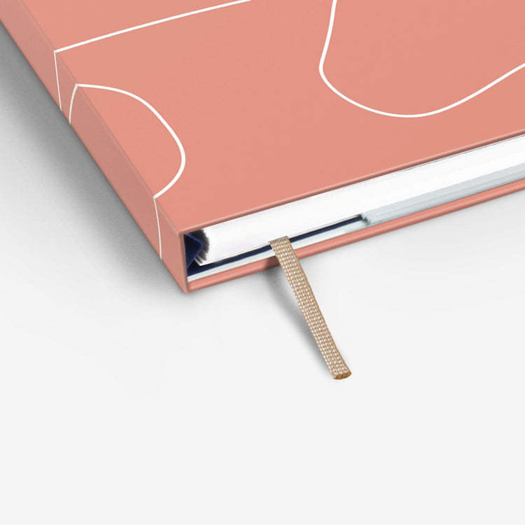 Pink Clay Wirebound Notebook