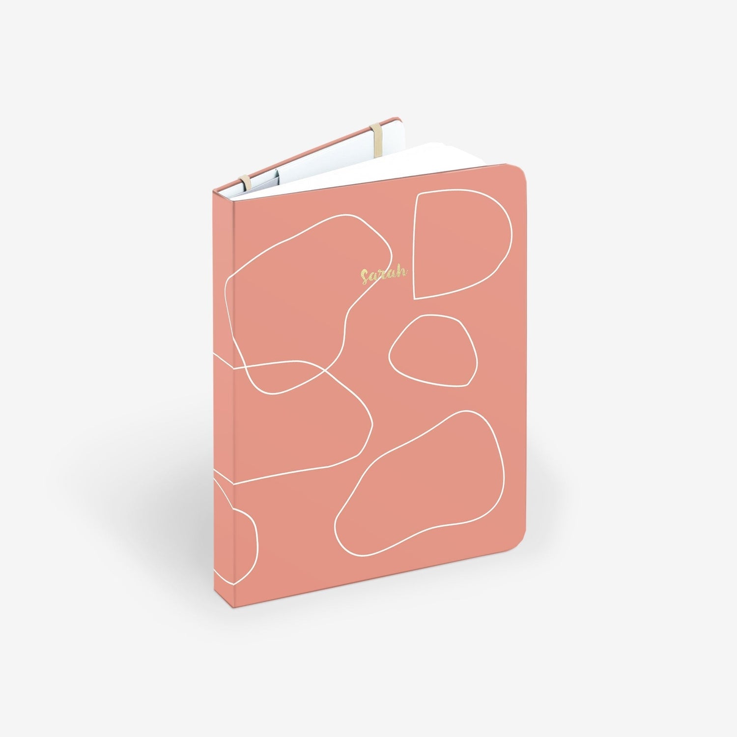 Pink Clay Threadbound Notebook